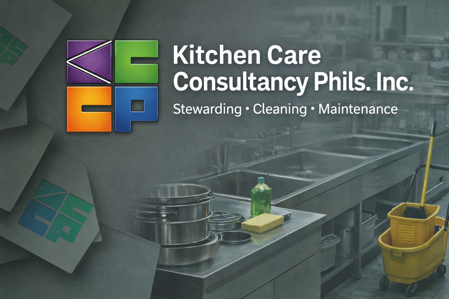 Kitchen Care Consultancy cover photo with company name and logo